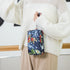 Fashion Flower Print Wallet For Women Three Layer High-capacity Mobile Phone Bag Portable Handheld Bag Mini Key Bag Clutch Bag
